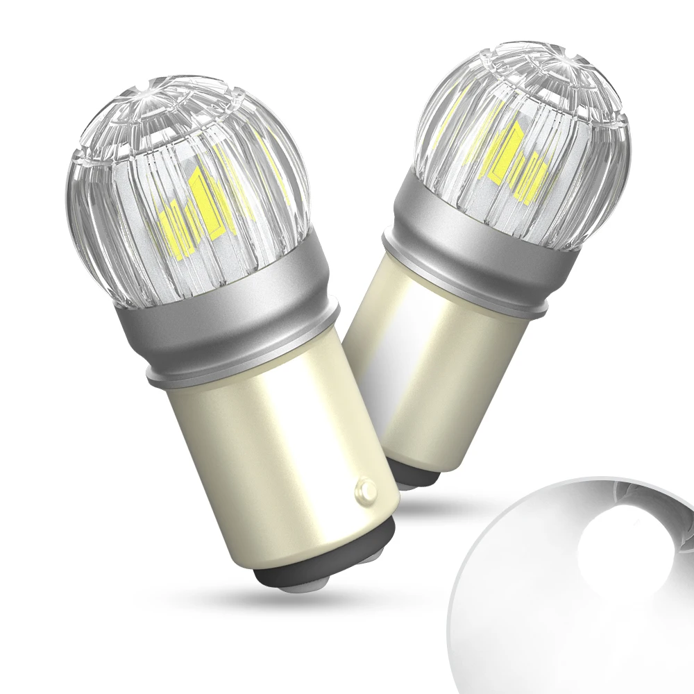 

AUXITO 2 шт. Bay15d светодиодная лампа белый красный 3030SMD 1157 P21/5W светодиодная лампа для автомобильного стоп-сигнала стояночного света DRL дальнего света 12 В