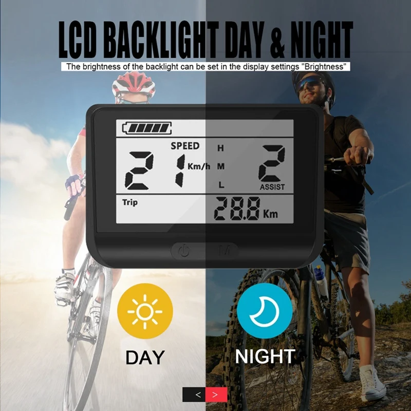ЖК-дисплей для горного велосипеда Bafang BBS01 BBS02 BBSHD 24/36/48 в 760 с средний мотор