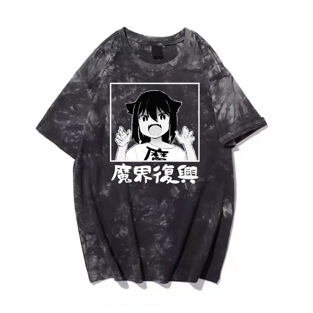 

Футболка с принтом японского аниме Манга Harajuku The Great Jahy Will Not Be Defeated