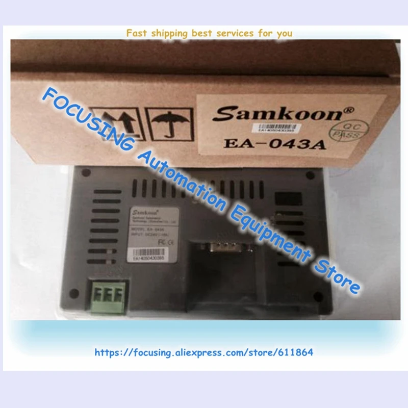 

Samkoon HMI 4,3-дюймовый сенсорный экран EA-043A 480*272, новый в коробке
