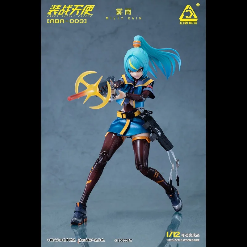 Фото В наличии: Фигурка аниме-персонажа Huanyu Technology LOSCONT ABA-003 Armed Battle Angels Misty Rain, масштаб 1/12, коллекционная модель, подарок №5
