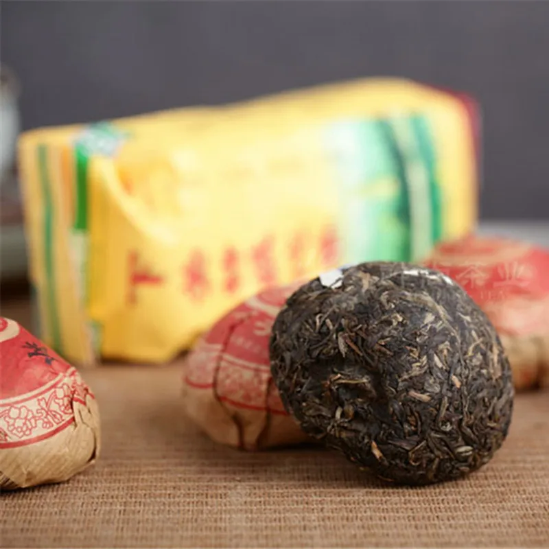 

2014 китайский чай Юньнань Пуэр десять лет сухой склад 100 г/шт. Tuo чай пуэр необработанный чай для похудения красота уход за здоровьем для похуд...