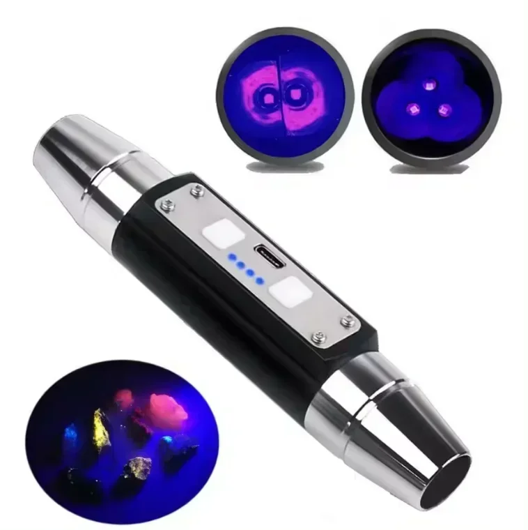 Коротковолновые УФ-лампы UVC 254 нм и длинной волны 365 395 USB перезаряжаемые тегами