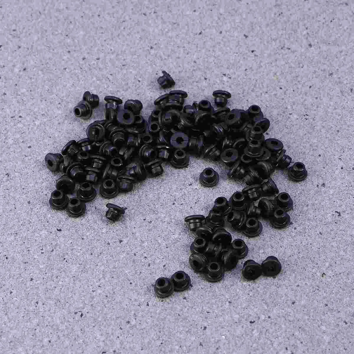 

100Pc Rubber Grommets Machine Rubber Nipples T-type Grommets T-type Grommets Grommet