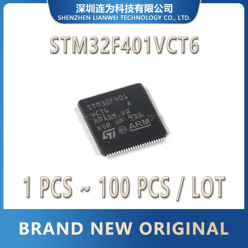 STM32F401VCT6 STM32F401VC STM32F401 STM32F STM32 STM IC MCU Chip LQFP-100