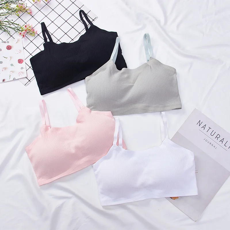 

Gobetter Дамские Мягкие пуш-ап бюстгальтеры Для женщин короткие топы размера плюс Bralette Фитнес Бесшовные Спортивные Бюстгальтеры Для женщин ниж...