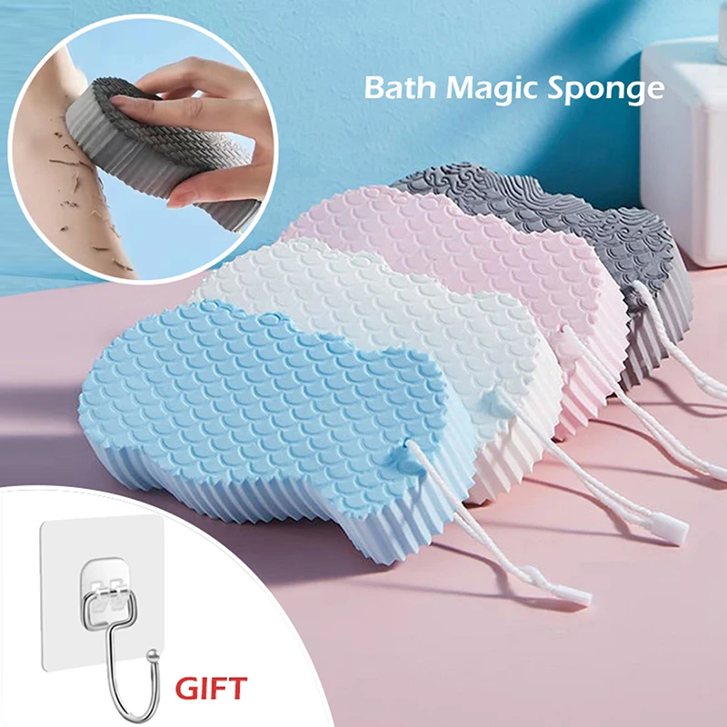 

Magic Sponge Children Adults Bath Sponge Body Dead Skin Remover Exfoliating