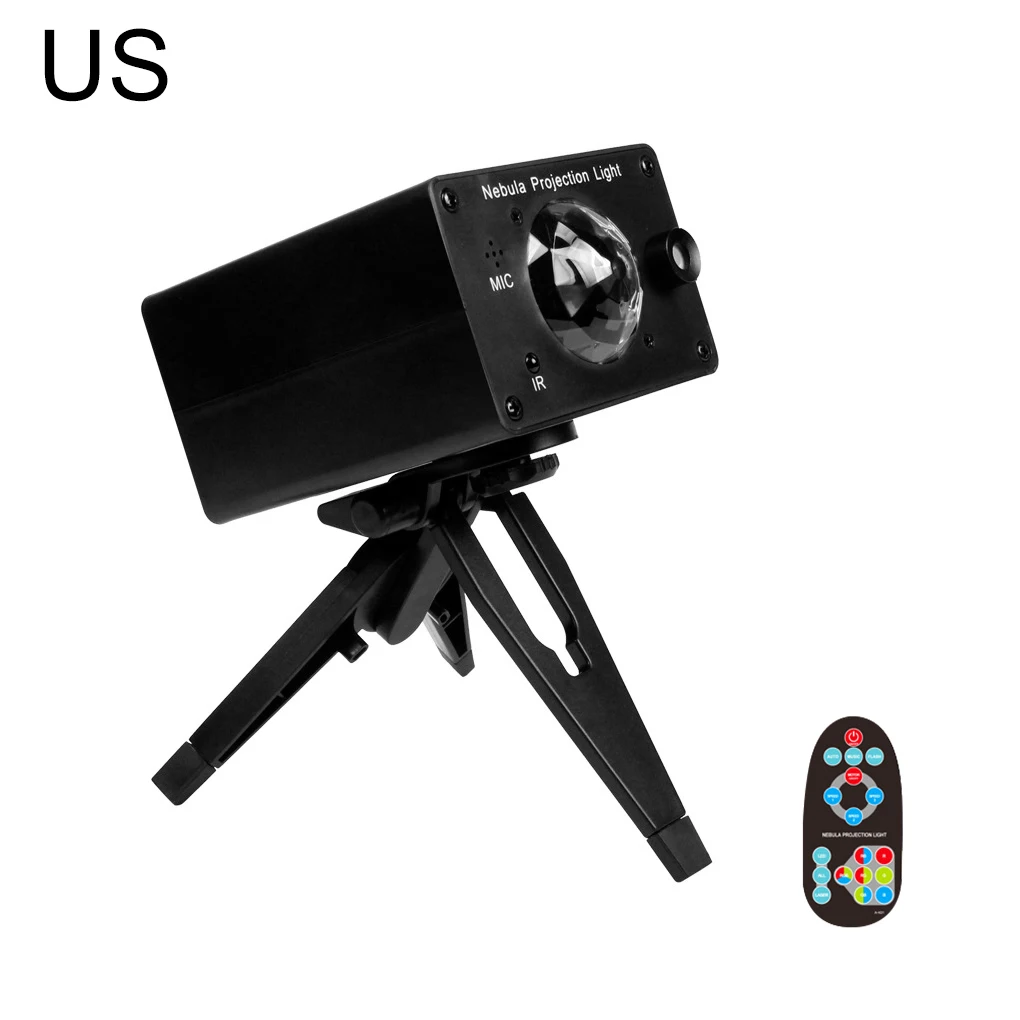 

Projector LED 10W Star Projection Light Remote Control Adjustable Party Projection Lamp EU Plug