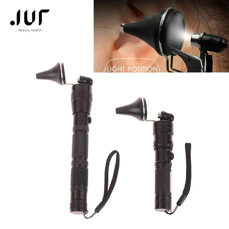 

LED Ear Picker Medical Endoscope Hand Lamp Earwax Remover Light Earpick Nose Otoscope Cleaner Flashlight Tools with 3 Cone Tips