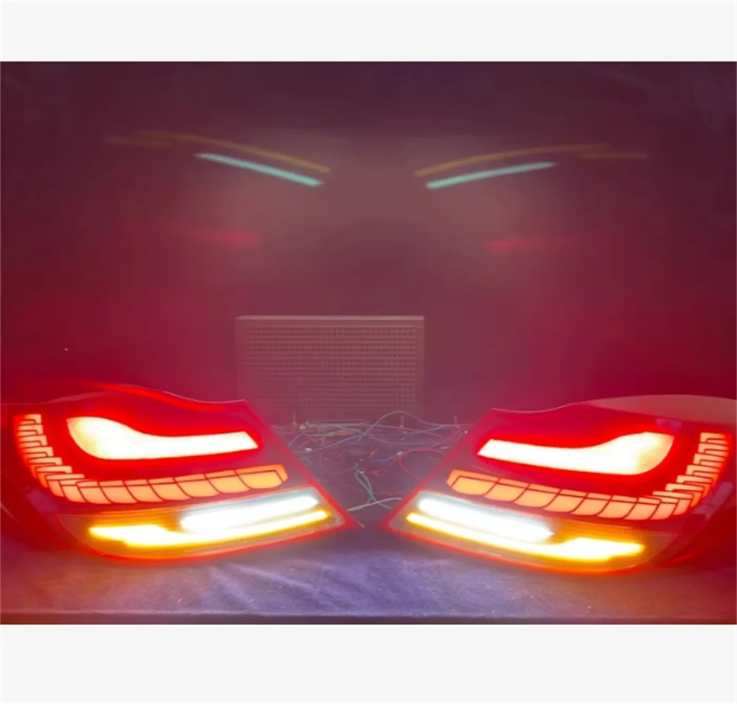 Автомобильный светодиодный модифицированный задний фонарь в сборе 2 шт. для 09-13