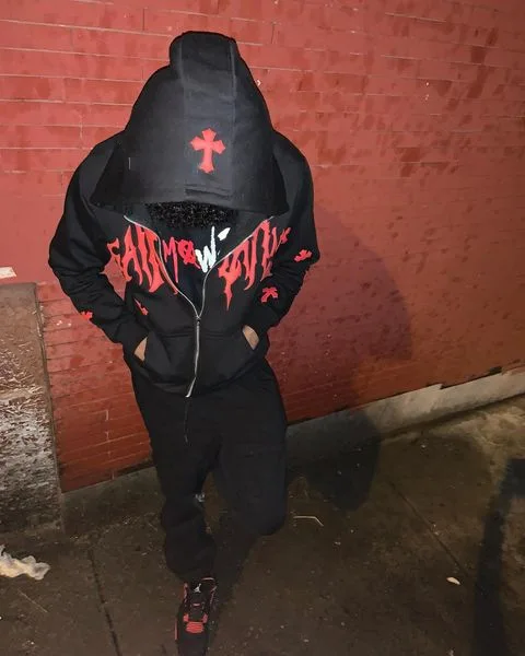 

Модная трендовая Толстовка в стиле хип-хоп, худи в стиле рэпера для мужчин и женщин, толстовка на молнии большого размера для готической пары в стиле Харадзюку