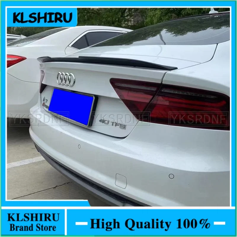 Высококачественный спойлер из АБС-пластика для Audi A7 S7 RS7 2013 2014 2016 2015 2017 2018 заднее