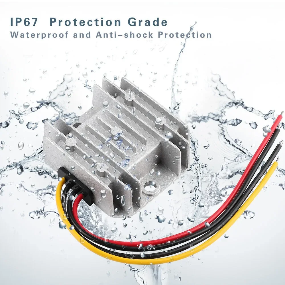 Понижающий преобразователь постоянного тока 20 в 12 В 10 А 120 Вт адаптер для Dewalt