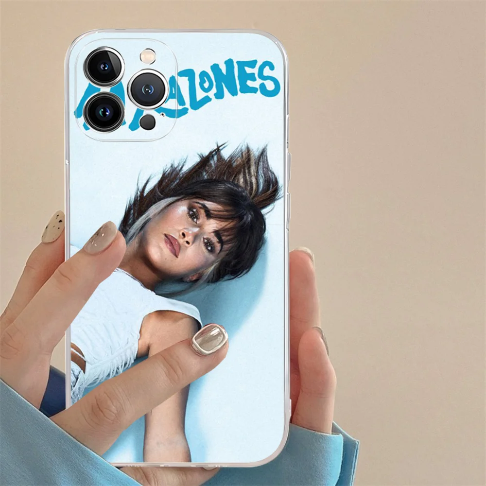 Чехол для телефона A-Aitana Singer iPhone 16 15 14 11 12 13 Mini Pro XS Max чехол 6 7 8 Plus X Funda Shell