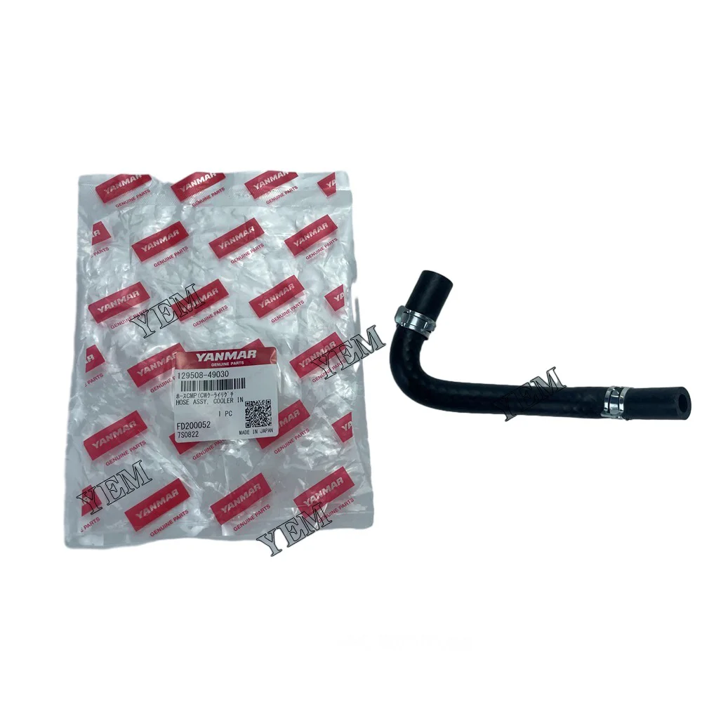 Новый шланг 3TNV82A в сборе кулер 129508-49030 совместим с двигателем Yanmar.