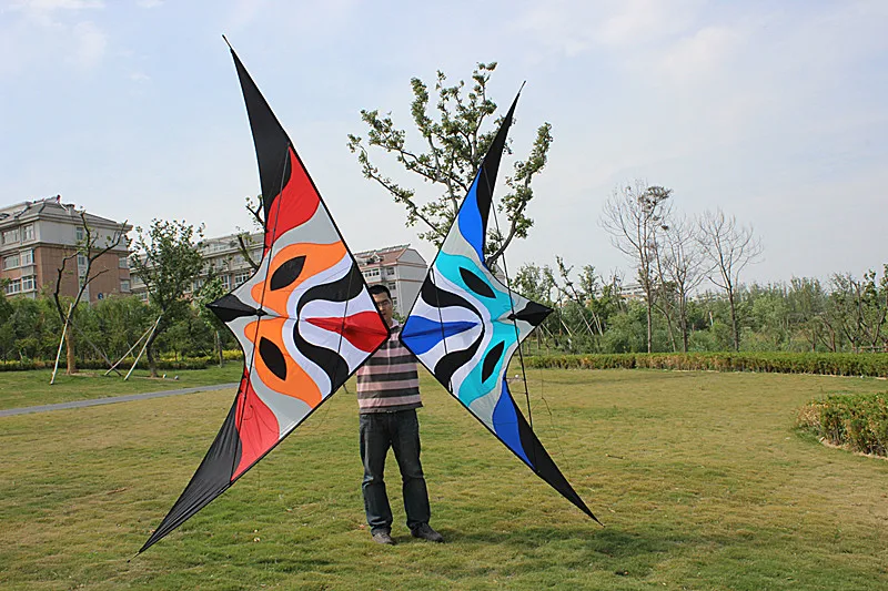 Бесплатная доставка 330 см двухлинейные трюковые воздушные змеи для взрослых