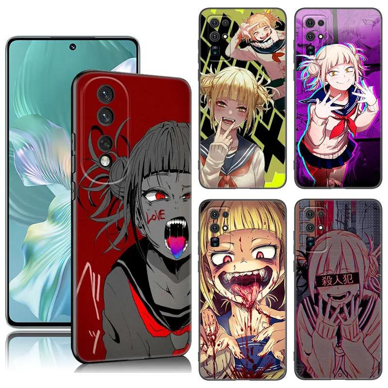 

Anime Himiko Toga Waifu Phone Case For Honor Magic 4 20 50 70 Lite 60 SE 30 80 90 Pro Plus 20E 20i 30i 20S 30S Silicone Cover