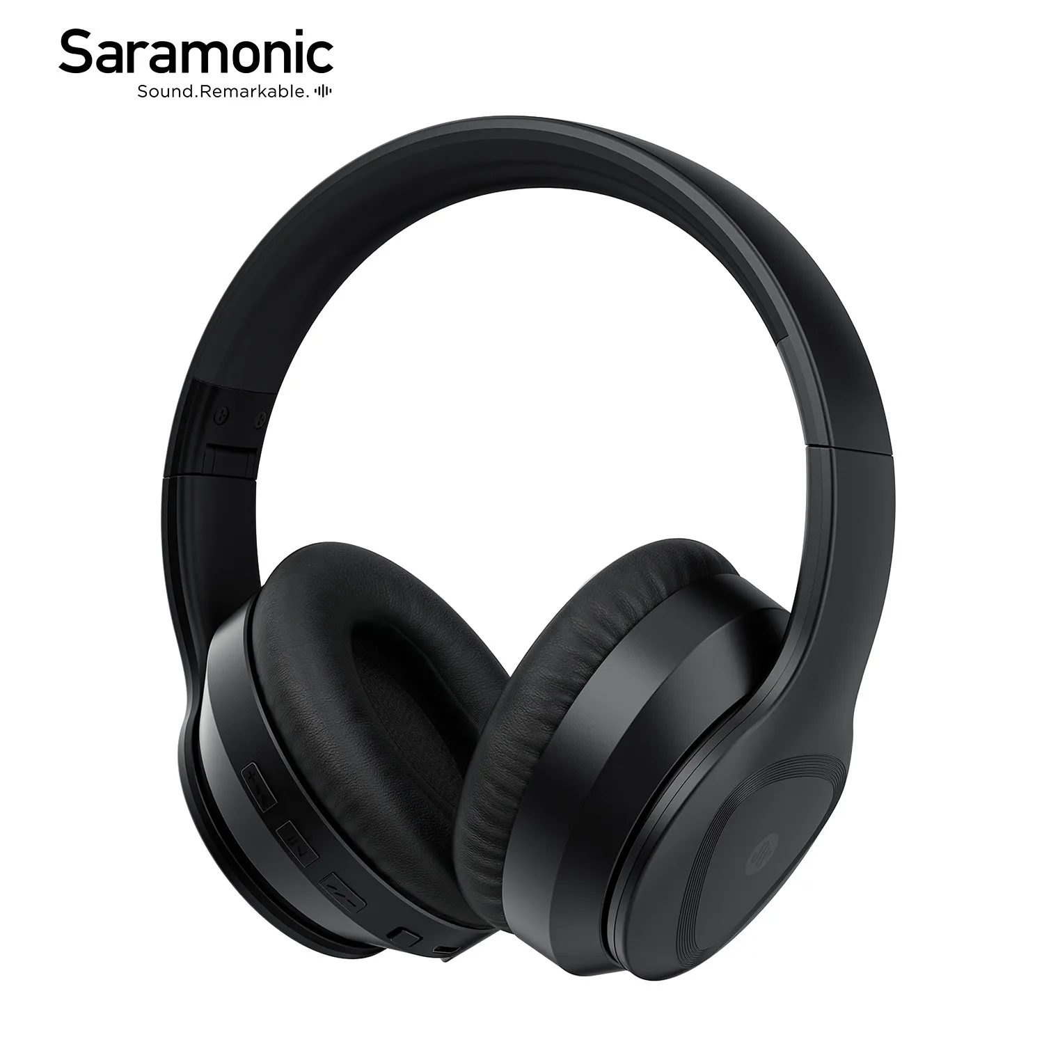 

Saramonic SR-BH600 Wireless Bluetooth Headset for PC Smartphone Computer Gaming Active Noise-Cancelling Headphones 16H Playtime
