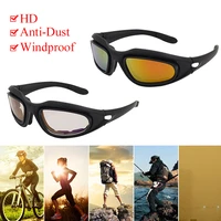 foldable cycling sunglasses windproof anti glare dustproof goggles uv protection for motorcycles outdoor sport running men women