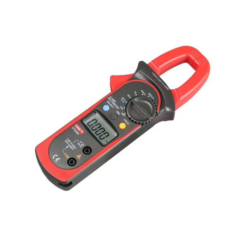 

Digital Clamp Multimeters UT204A Auto Range Temperature AC DC Current Clamp Meter Unit Ammeter Voltmeter