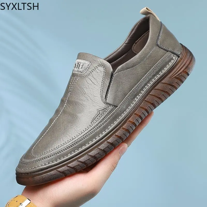 

Leather Shoes for Men Casual Shoes for Men Casuales Italiano Loafers Office 2023 Slip on Shoes Men Casuales Zapatillas De Hombre