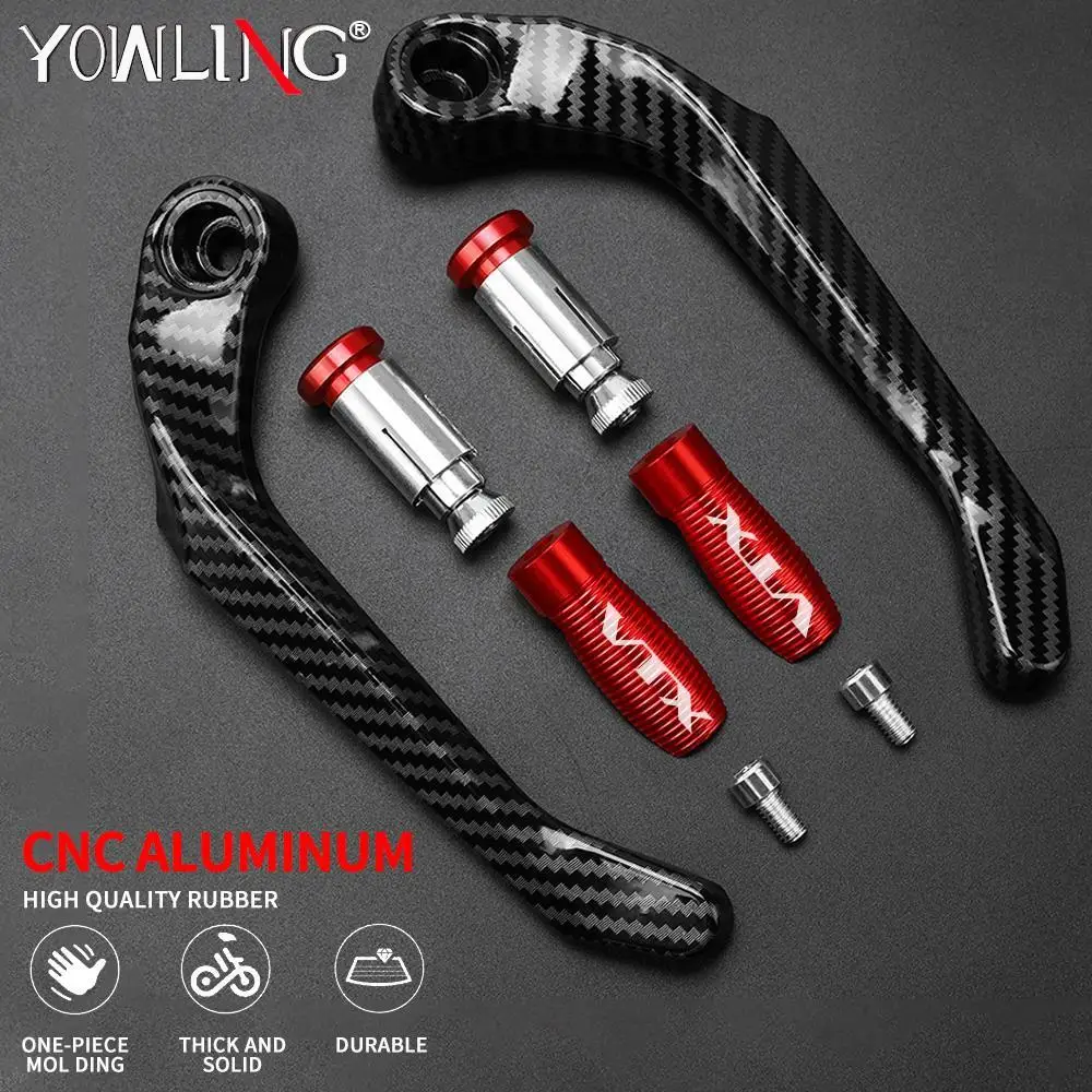 

Motorcycle FOR HONDA XL1000/V VARADERO 1999-2013 VTX1300 C R S RETRO Handlebar Grips End Brake Clutch Lever Guards Protection