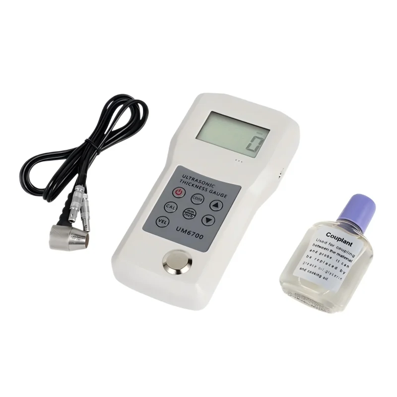UM6700 Ультразвуковой толщиномер с автоматической нулевой калибровкой 1 0–300 мм