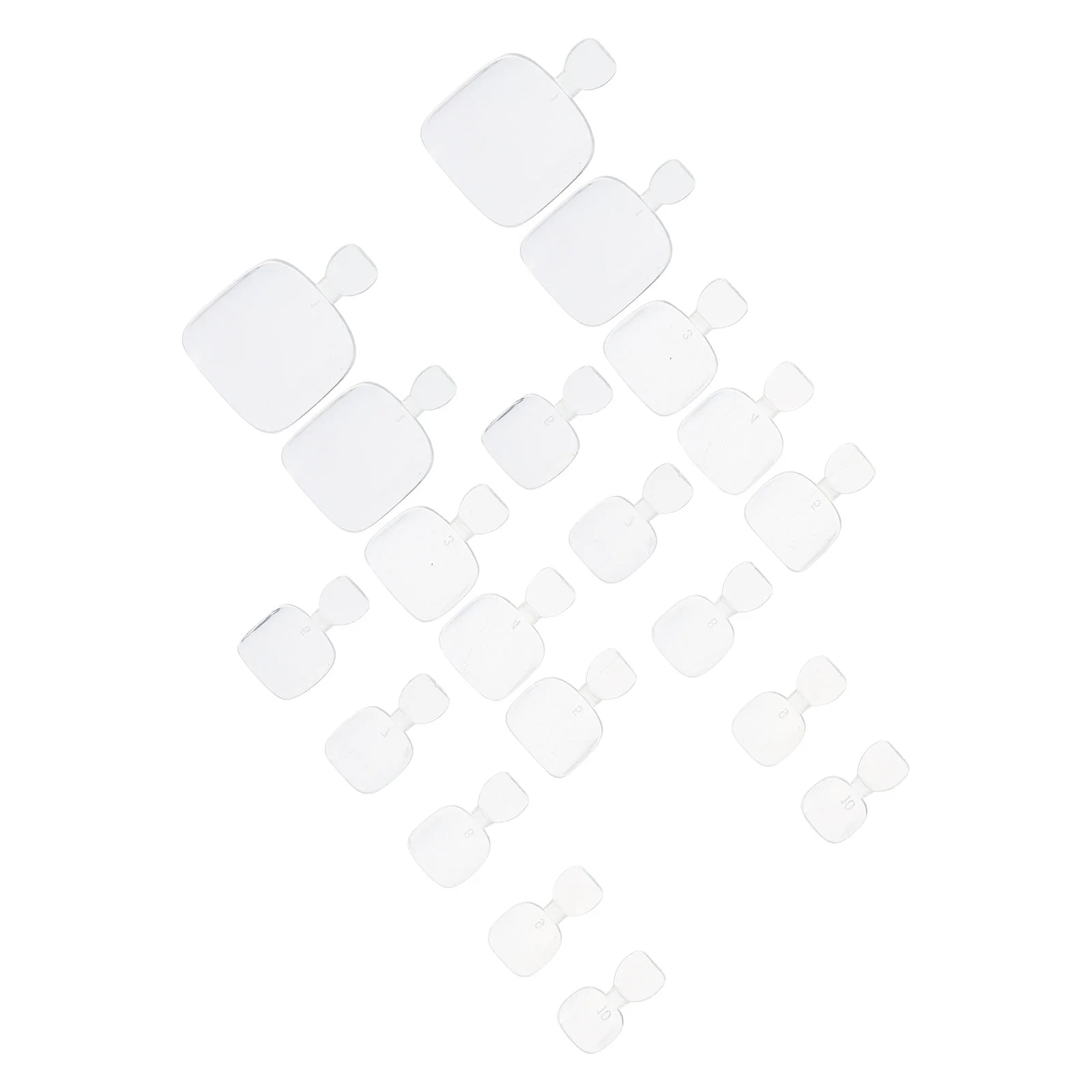 

Toenails Fake Toenail False Artificial Tips Nail Nails Toe French Art Full Cover Press Tip On Accessories Fingernails Acrylic