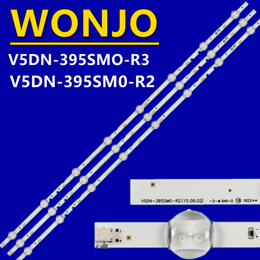 

New 60pcs LED backlight strip for Sam sung V5DN-395SM0-R2 R3 LM41-00144A 00121X 2015 SVS39.5 FCOM FHD UE40J5200AF un40j5200
