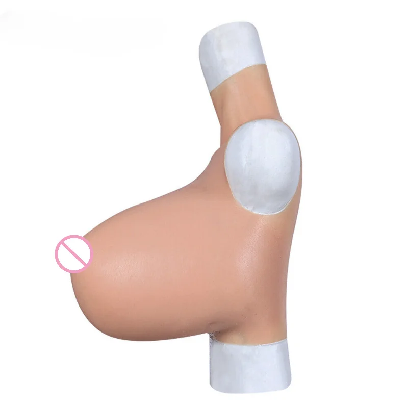 Silicone Breast S Cup Breast East West Shape for Crossdresser Drag Queen Event Performance Clothing