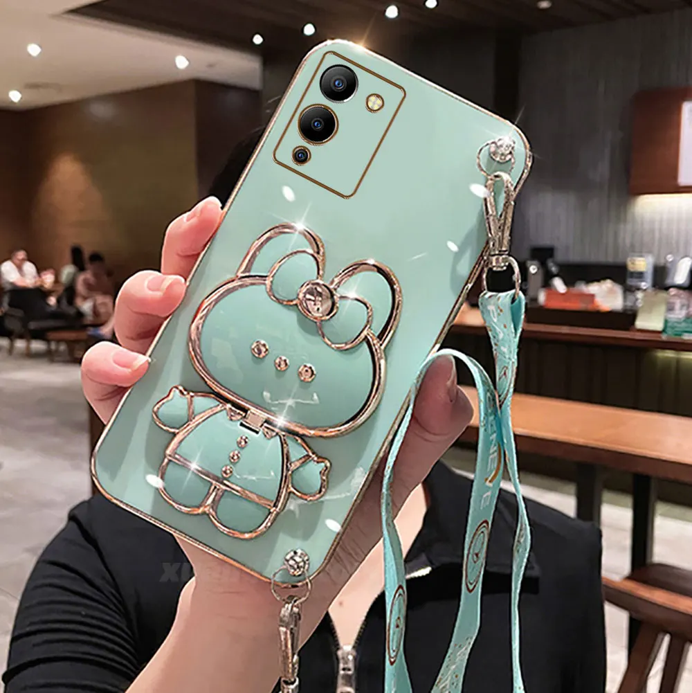 Чехол для телефона Infinix Note 12 G96 Turbo X670 мягкий силиконовый чехол с мультяшным