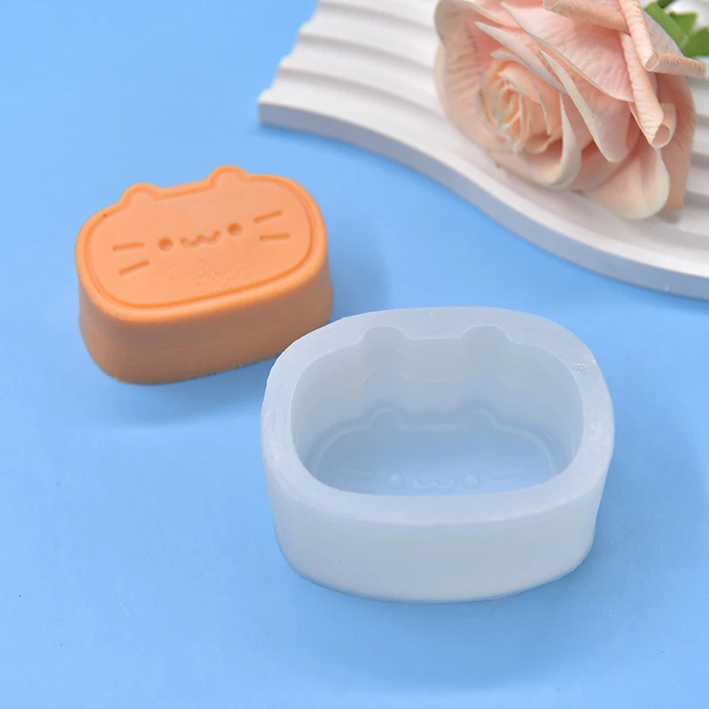 Силиконовая форма с мультяшным котом рисовые шоколадные конфеты для торта