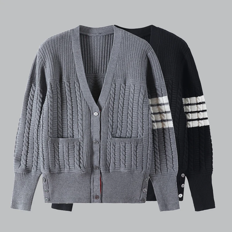 

Свитер, Модный корейский Кардиган Y2k, женские топы, Осень-зима 2022, брендовые свитера, вязаная Милая одежда, однотонная одежда с длинным рукав...