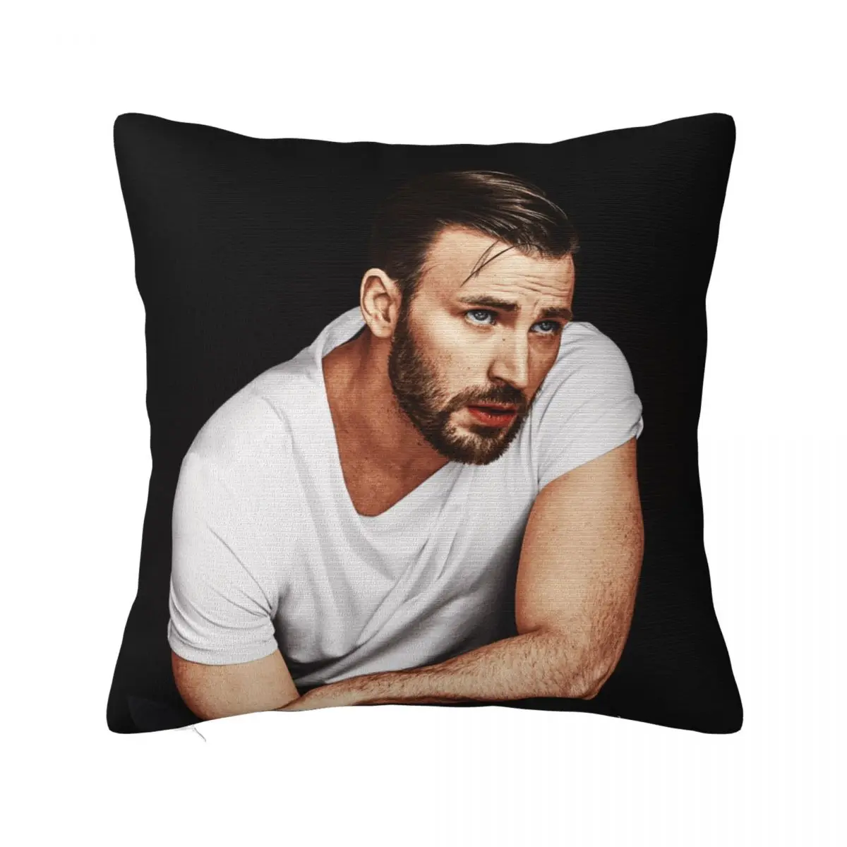 Chris Evans Pillowcase Soft Polyester Cushion Cover Decorative Actor Director Pillow Case Cover Bed Wholesale 18