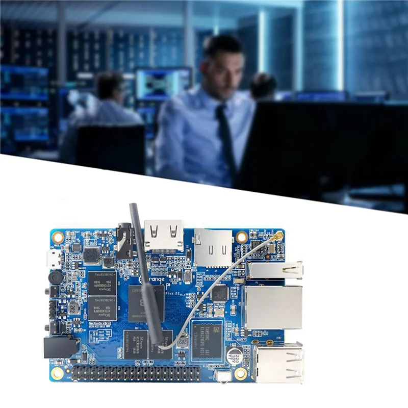

For Orange Pi Plus 2E Allwinner H3 ARM Cortex-A7 Quad-Core 2GB DDR3 Memory Gigabit Ethernet Port Development Board