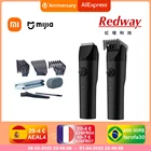 Машинка для стрижки волос Xiaomi Mijia, профессиональный триммер для мужчин и женщин, моющаяся керамическая насадка для бритья