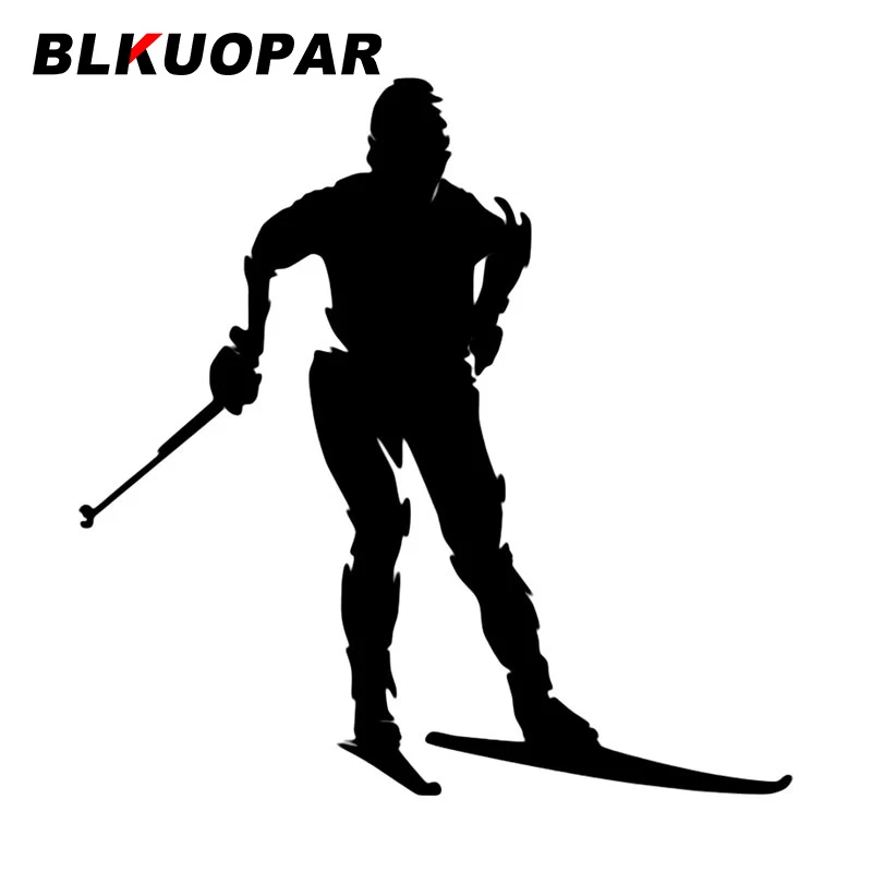 

BLKUOPAR наклейка на автомобиль Skier с защитой от царапин