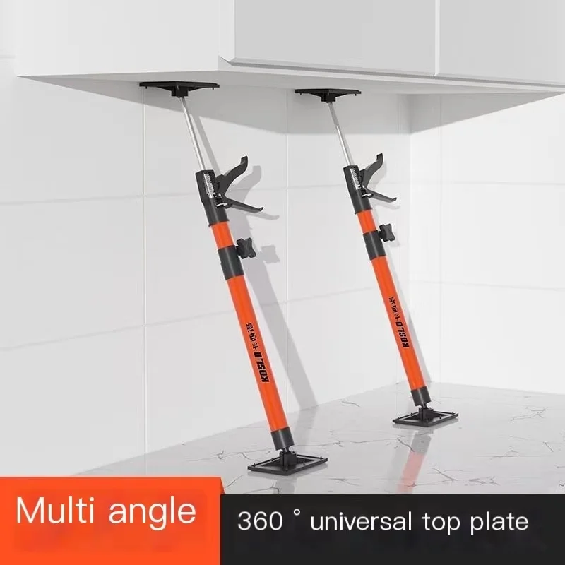 2023 2 шт. телескопическая опорная штанга подвесной шкаф деревянная потолочная дверная рама подъемный подъемник украшение дома установка ручной инструмент