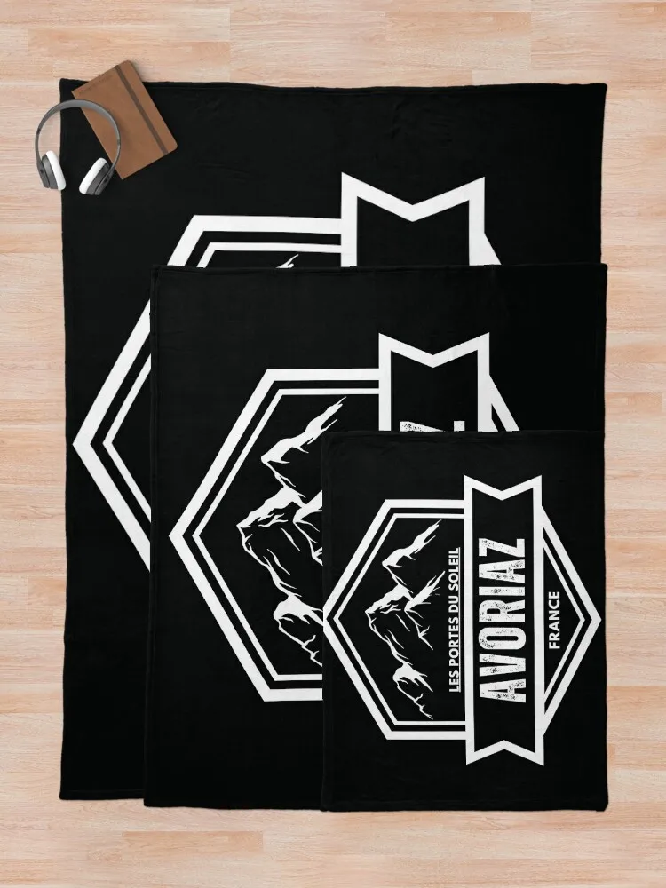 Avoriaz - Portes du Soleil Франция Декоративное одеяло Самые мягкие красивые одеяла