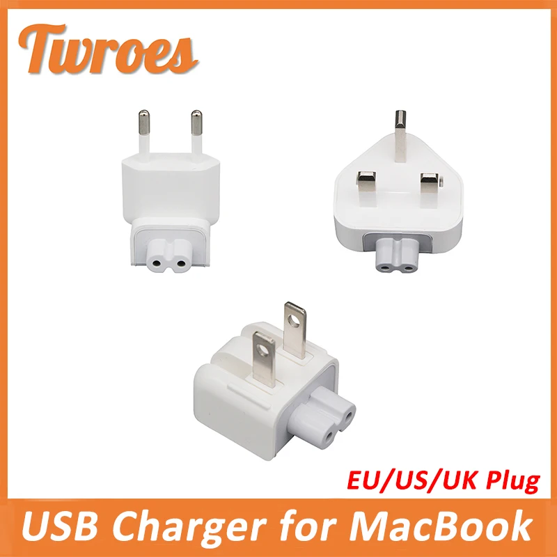 

Laptop Adapter Conversion Universal EU US UK Plug Duck Head For Apple iPad iPhone USB Charger for MacBook Power Adapter Charger