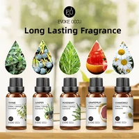 evoke occu 30ml pure nature aroma diffuser essential oils for home humidifier massage skin hair care peppermint jasmine vanilla