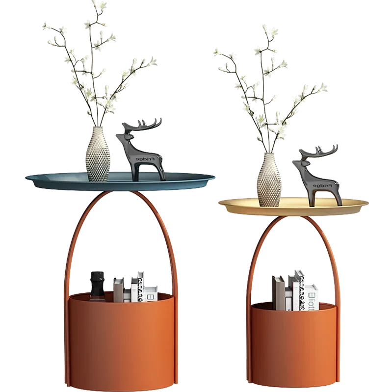 Журнальные столики в скандинавском стиле уникальные минималистичные круглые