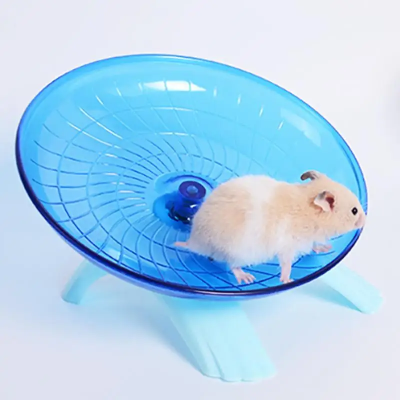 

Flying Saucer Exercise Wheel for Small Pets, 18 cm/7.09 inch Hamsters Running Disc, Comfort Pet Toys pet supplies