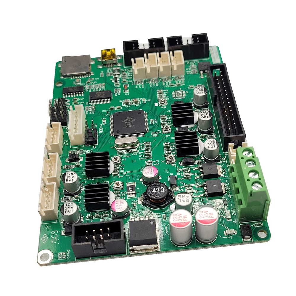 3D принтер CR-10S PRO V2 Mainboard_V2.4_8-bit_TMC2208_ATM2560 материнская плата |