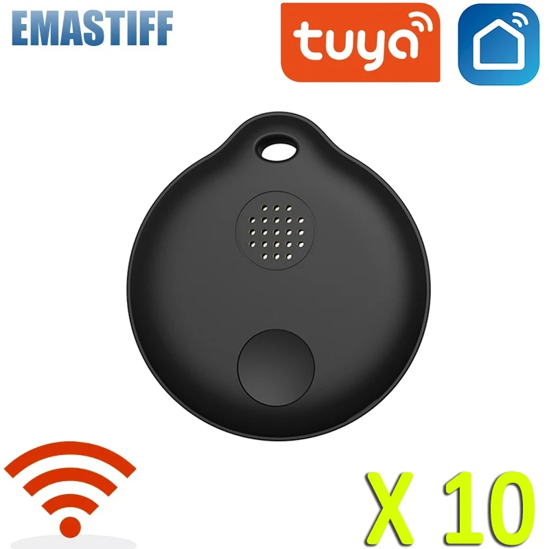 10PCS Realtime Kids Pets Useful Anti Lost Smart Tag Alarm Keychain To Locate Bluetooth Tracker Key Finder