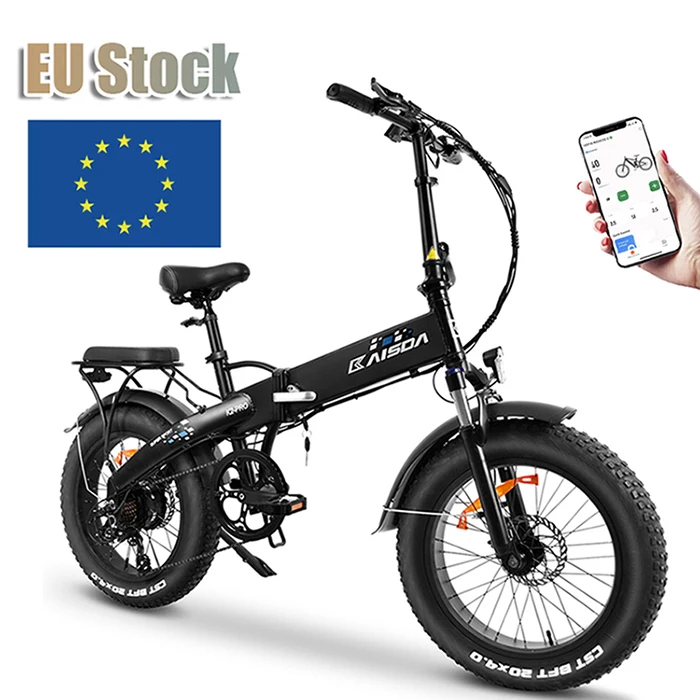 

Drop Shipping Electric Bikes Fat Tire Electric Bicycle Mountain E-Bike 350W 48V 12.8Ah 7 Speed 20 Inch Foldable Ebike