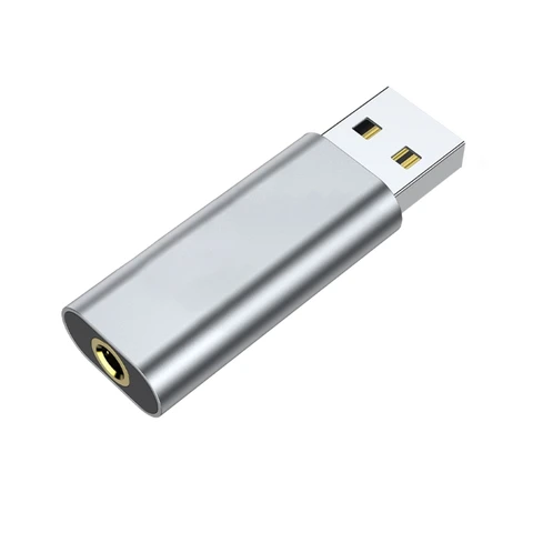 Переходник с USB на 3,5 мм с USB на Aux-адаптер внешний стерео-звук