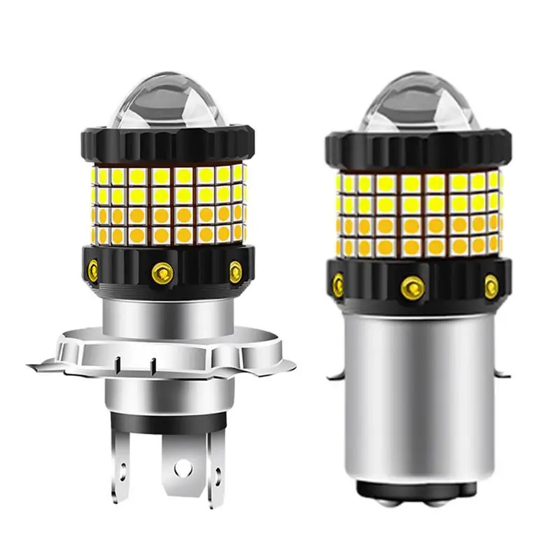 

Motorcycle Headlight Bulbs Auxiliary Modified Light Fog Lamp LED Waterproof Reliable Illumination Bike Headlight Safety Tool