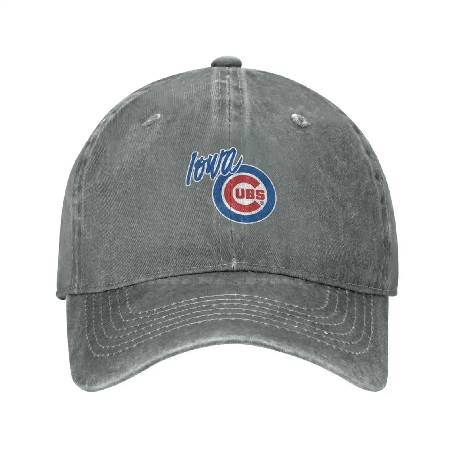 

Iowa Cubs Logo Print Graphic Casual Denim cap Knitted hat Baseball cap