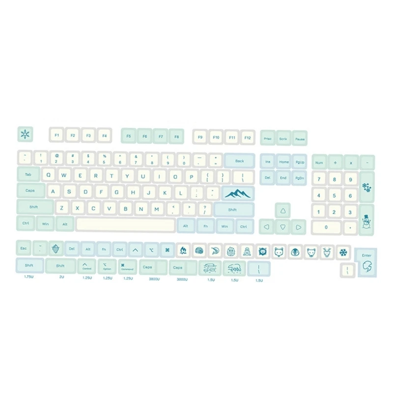 

137Keys XDA Keycap PBT Dye Sublimation for Mechanical Keyboard Drop Shipping